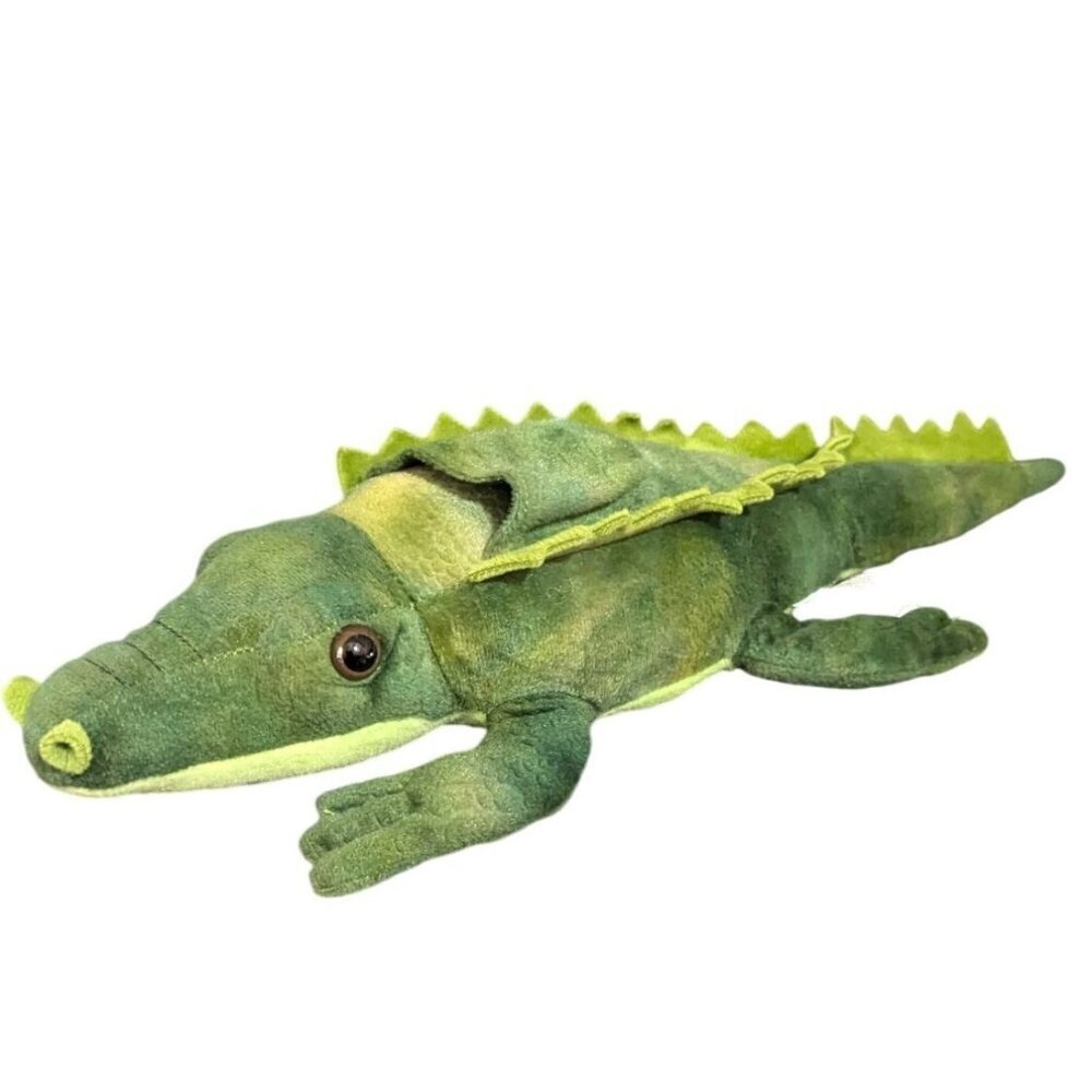 Levy Sales Stuffed Alligator Plush Toy  green 18" ‎ panama City Beach